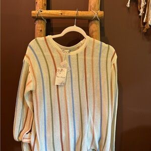 Striped Knit Sweater NWT